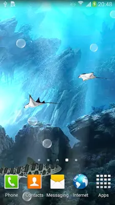 3D Sharks Live Wallpaper android App screenshot 3