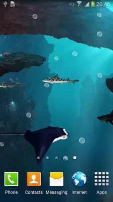 3D Sharks Live Wallpaper android App screenshot 4